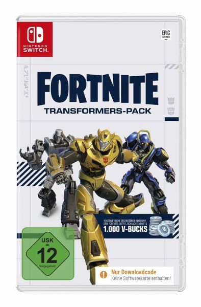 Fortnite Transformers Pack (Nintendo Switch - Code In A Box) - Epic Games