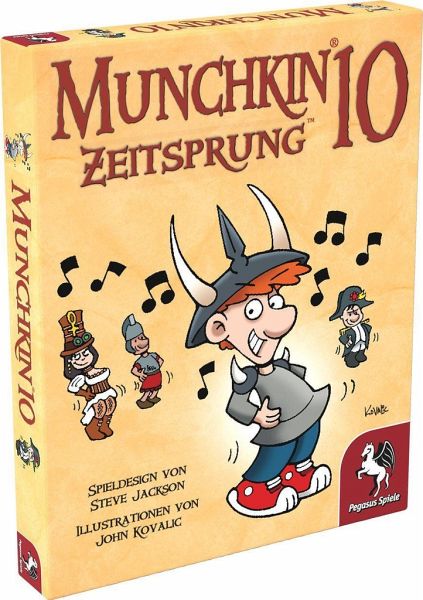 Munchkin 10: Zeitsprung -Spiel-Erweiterung - Pegasus Spiele