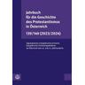 Jahrbuch für die Geschichte des Protestantismus in Österreich 139/140 (2023/2024)