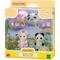 Sylvanian Families 5748 - Nursery Friends Rainy Day Duo, Erlebniskindergarten Freunde Regenwetter, Puppen-Spielset - Epoch