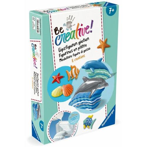 Bastelset DIY Gipsfiguren gießen Delfine - Ravensburger Verlag