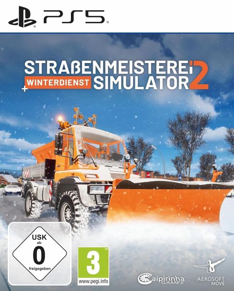 Straßenmeisterei Simulator 2 Winterdienst (PlayStation 5) - Aerosoft