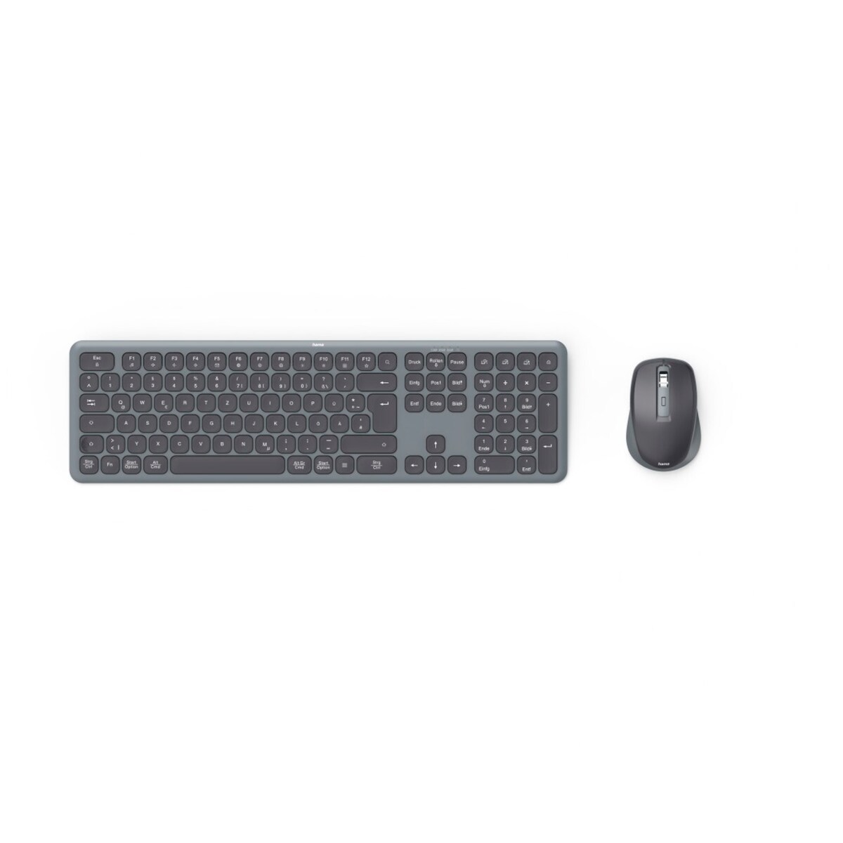 Hama Tastatur-Maus-Set WKM-550 00173065 schwarz Image