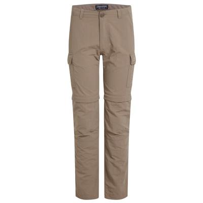 Craghoppers - Kid's NosiLife Convertible Trousers - Trekkinghose Gr 128 braun/beige Image