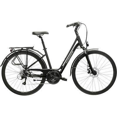 Cityrad KROSS "Sentio 3.0" Gr. 51, schwarz (schwarz, schwarz), Fahrräder, 51cm, 28 Zoll (71,12cm) hinten: 28 Zoll (71,12cm)