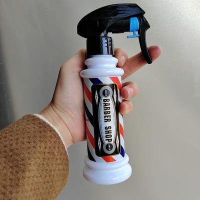 TEMU Salon Retro Fine Fog Spray Kettle Barber Shop Special Hairstyle Spray White Cannon Haircuting Tool Image