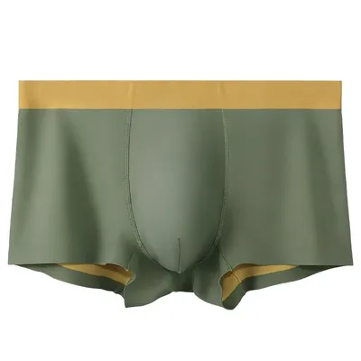 Herrenunterwäsche Modal nahtlose Sommer dünne Boxershorts bequeme atmungsaktive Sport-Boxershorts für Herren Image