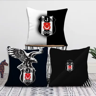 B-Besiktas Sport J-J K Club Kissenbezug Wohnzimmer Kopfteil Büro Kissen Schlafzimmer Kissen Sofa Nickerchen Zeit Kissenbezug Image