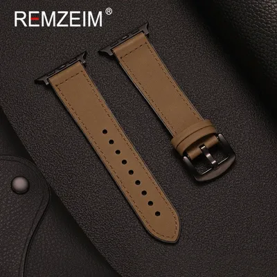 Weiches Gummi-Smartwatch-Armband für Apple Watch Series 1-10 SE Ultra Vintage-Armband für Iwatch Image