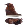 Kennel & Schmenger Damen Stiefelette, Gr. 37, orange, Leder