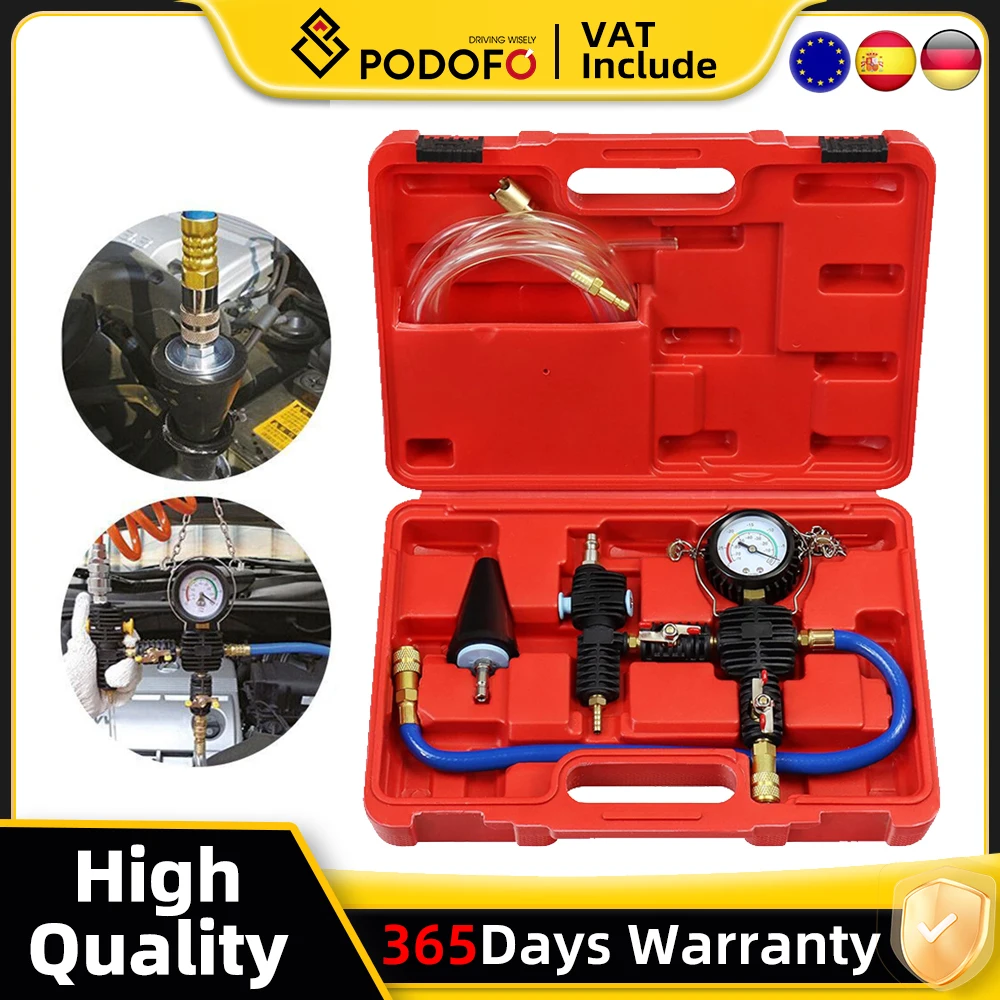 Auto Car Refill Cooling Pumps Kit Universal Radiator Set Vacuum Pump Coolant System Antifreeze Injector Vacuum Pressure Pump