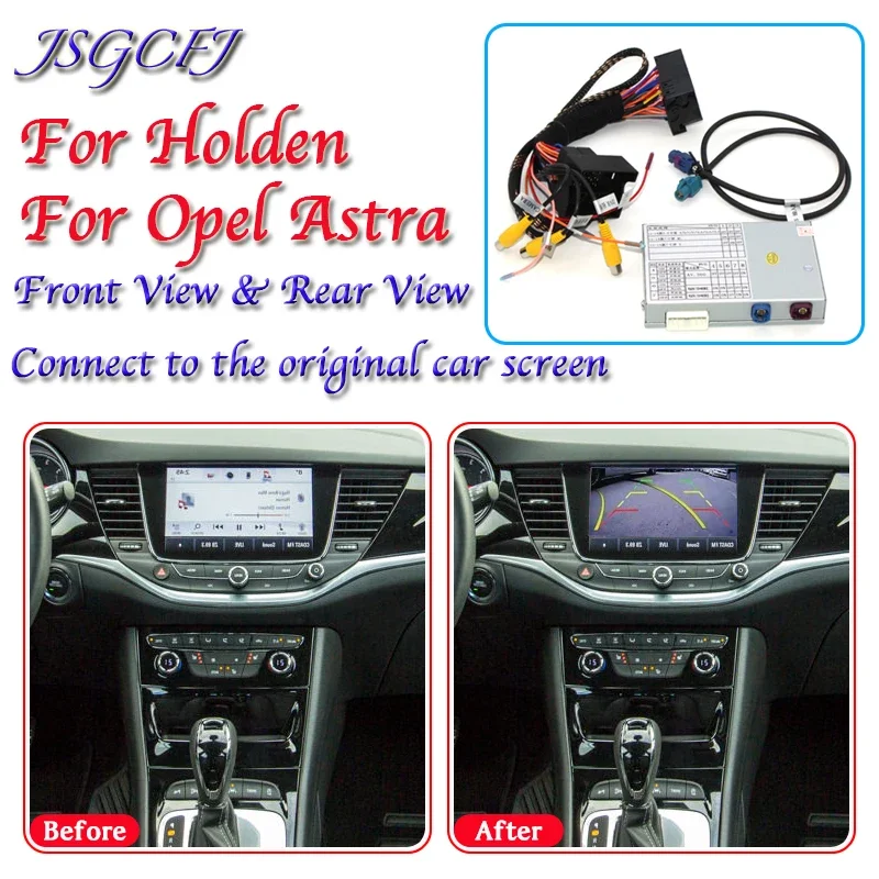 Für Holden Für Opel Astra J K 2009 ~ 2021 Rückansicht Parkplatz Kamera Adapter Verbinden Original Upgrader System Bildschirm Reverse decoder Image