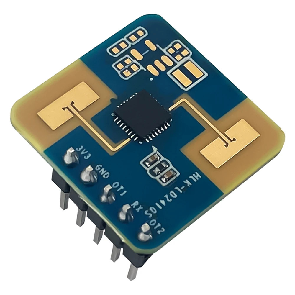 LD2410S 24 GHz menschlicher Anwesenheitssensor FMCW Millimeterwellenradarschalter Induktionsmodul Low Power Smart Home GPIO UART-Schnittstelle Image