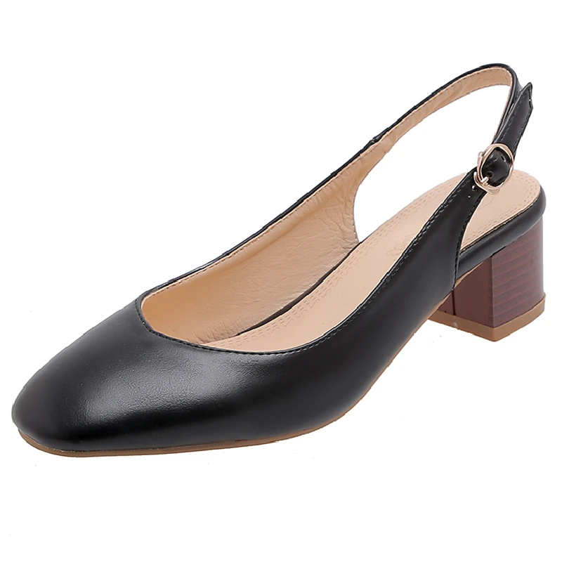 Sommerschuhe für Damen, Sandalen, 2024, große Größe 52 50, elegante Rückengurte, niedrige Absätze, lässig, nackt, Party, Büro, Schuhe, Damen-Pumps