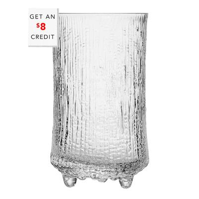Iittala Ultima Set Of Two 20.25Oz Thule Beer Glasses With $8 Credit