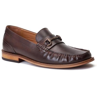 Base London Madison Herren Mokassins aus gebranntem Tan-Leder Image