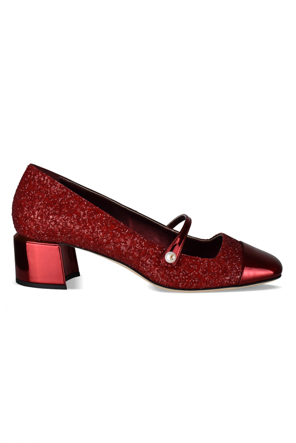 Jimmy Choo Elisa 45 Pumps Rot 40,5 EU/IT
