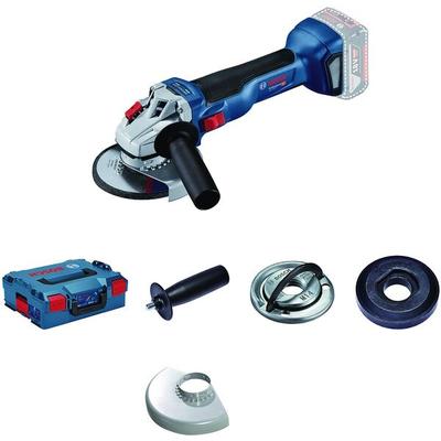 BOSCH Akku-Winkelschleifer »GWS 18V-10« 18.0 V Sologerät, Koffer, Zubehör blau