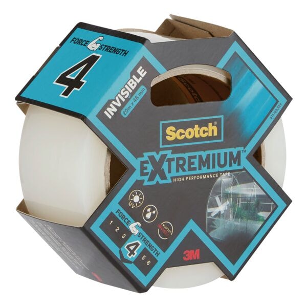 Scotch Gewebeklebeband »Extremium Invisible«, 48 mm/20 m transparent Image