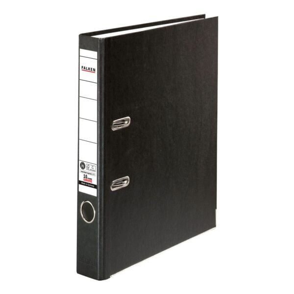 Falken Ordner A4 »Recycolor« 5 cm schwarz, 31.8 cm Image