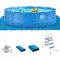 Metal Frame Swimming Pool, 15FTx36INCH Above Ground Pool, Outdoor Family Size Round Pool Include