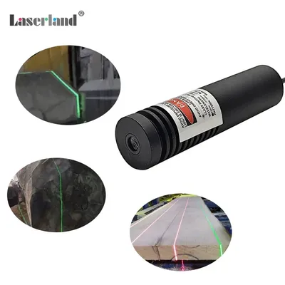 Water Resistant Anti-dust Green Laser Line Generator Projector Module Stone Woodwork Lumber Sawmill