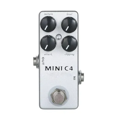 MOSKY Mini C4 Compressor Guitar Effect Pedal Metal Shell Pedal Effects True Bypass Guitar Parts