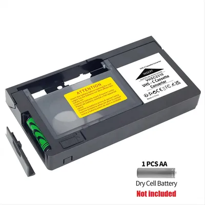 VHS-C Cassette Converter for JVC for RCA for Panasonic VHS to VHSC SVHS-C Cassette Adapter Not for