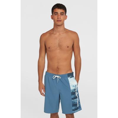 Badehose O'NEILL "O'NEILL RETRO 19 SWIMSHORTS", Herren, Gr. XXL, N-Gr, blau melted, Obermaterial: 100% Polyester, sportlich, Badehosen Image