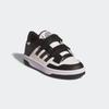 Klettschuh ADIDAS SPORTSWEAR, Gr. 35, schwarz-weiß (core schwarz, cloud weiß, cloud weiß), Synthetik, sportlich, Schuhe