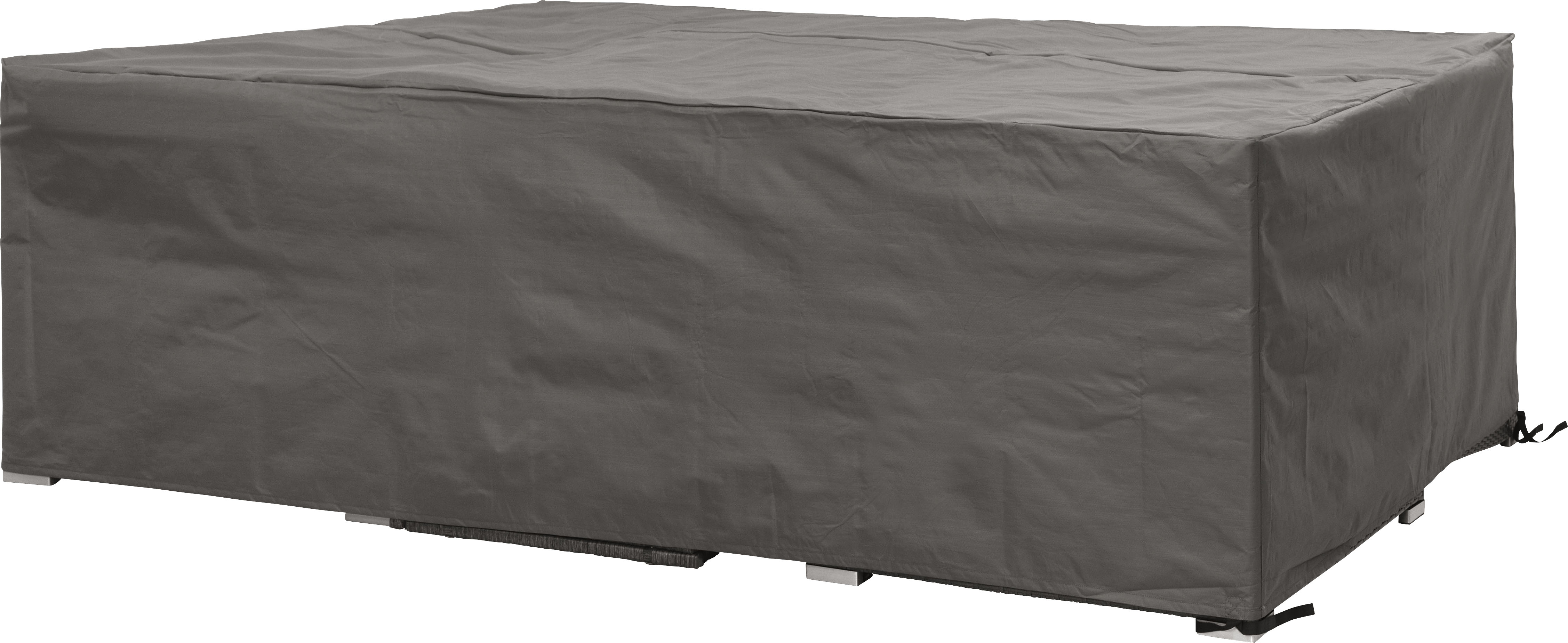 Gartenmöbel-Schutzhülle BEST, grau (anthrazit), B:250cm H:75cm L:250cm, Polyester, Planen, für Lounge-Sets mittel/medium 250x250x75 cm Image