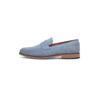Loafer HENRY STEVENS "Marshall PL Businessschuh", Herren, Gr. 44, blau (blaugrau), Leder, elegant, Schuhe, Herren Halbschuhe Leder handgefertigt, Anzugschuhe Slipper