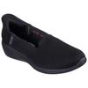 Slip-On Sneaker SKECHERS "ARYA-SWEET VOICE", Damen, Gr. 37, schwarz, Textil, unifarben, casual, Schuhe, Slipper, Reha Schuh mit Handsfree Slip-ins Funktion, Topseller