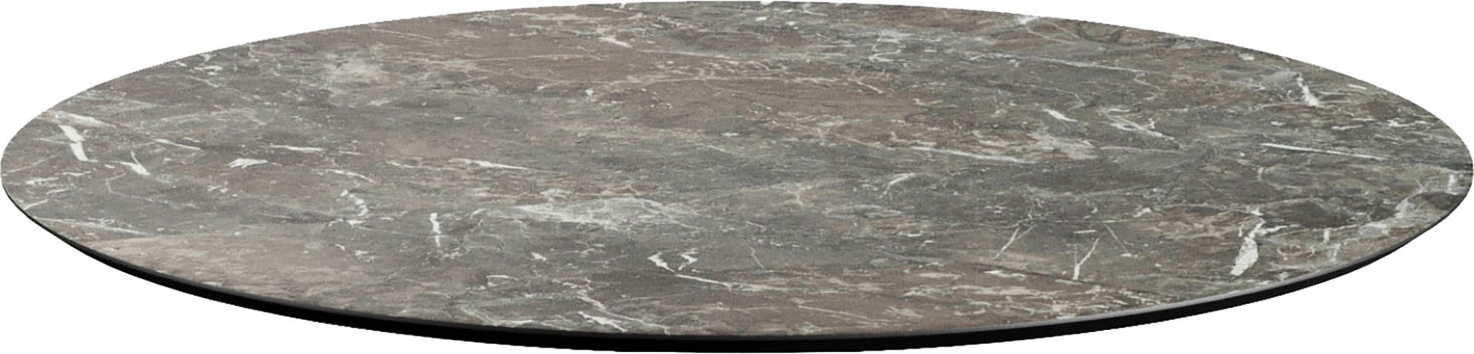 Tischplatte ESSENTIALS, grau (galaxy marble), B:70cm H:1,2cm T:70cm Ø:70cm, Massivholz, Tischplatten, Esstischplatte Esstisch-Zubehör Tischplatte, in verschiedenen Formen und Farben erhältlich Image