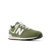 Sneaker NEW BALANCE "574", Gr. 37, grün (schwarz olivine), Synthetik, sportlich, Schuhe