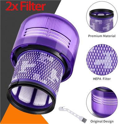 TEMU Replacement Hepa Filter For V12 Detect Slim Total Clean Vacuum Cleaner X2 Image