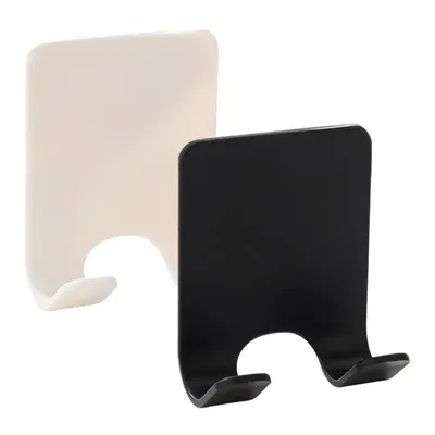 Adhesive Razor Holder Wall Mounted Bathroom For Shower Hook Rack Shaver Holder Plastic Hook Holder Razor Rack