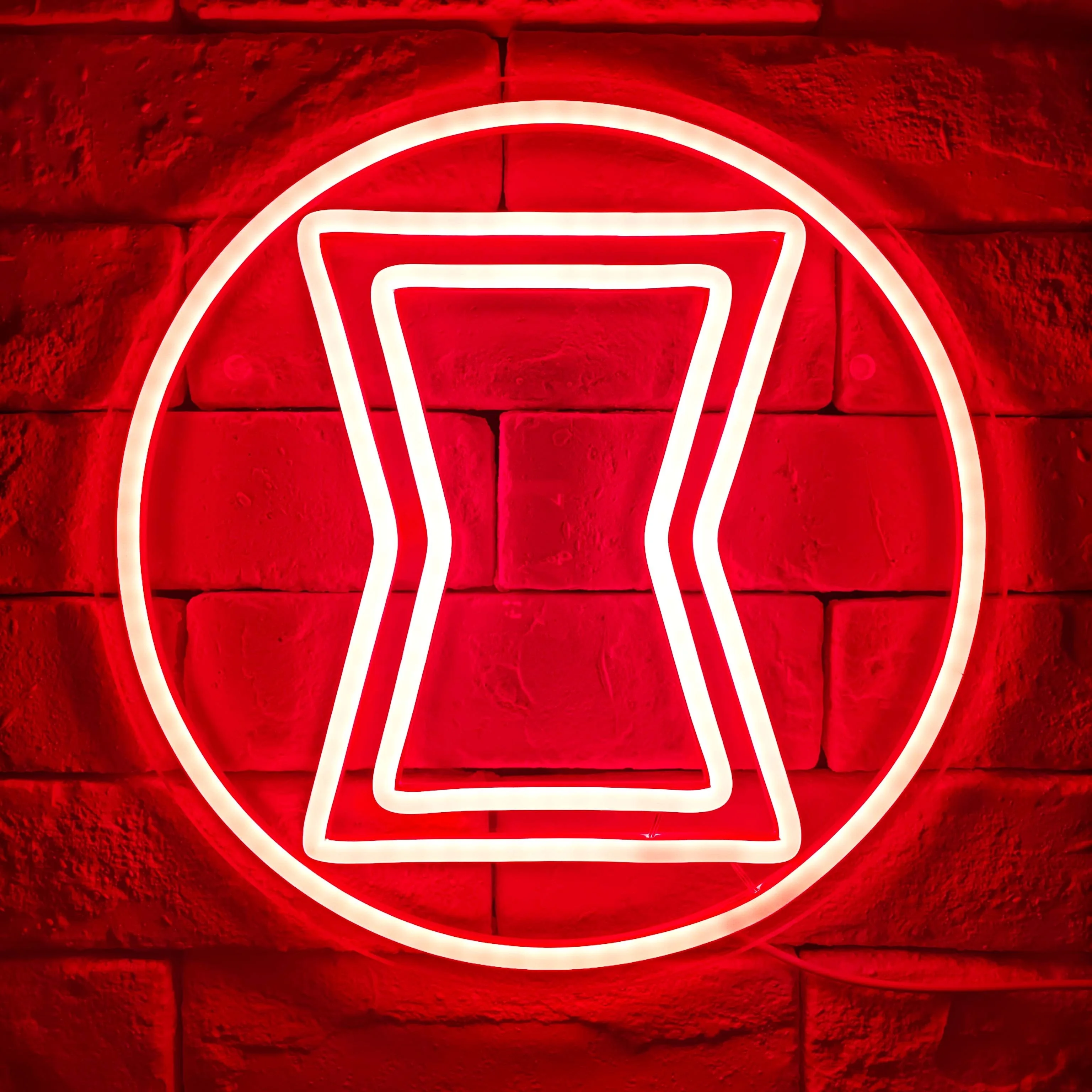 Black Widow Neon Led Zeichen Dimmbare Wand Leuchten Zeichen Spiel Zimmer Dekoration Für Schlafzimmer Bar Club Home Party USB Lampe Schöne Geschenke Image