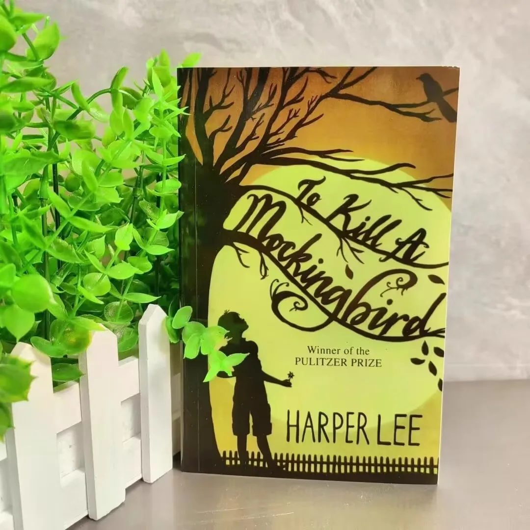 Um einen Mockingbird zu töten von Harper Lee. Der originale englische Roman mit moderner oder zeitgenössischer Literatur Image