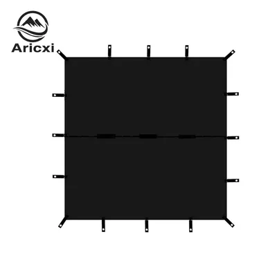 Aricxi 19 points Ultralight Tarp Outdoor Camping Survival Sun Shelter Shade Awning Silver Coating Pergola Waterproof Beach Tent