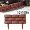 1/10Pcs Garden Plastic Fence Garden Edging Border Decorative Fence Privacy Fence Screen Flower Grass