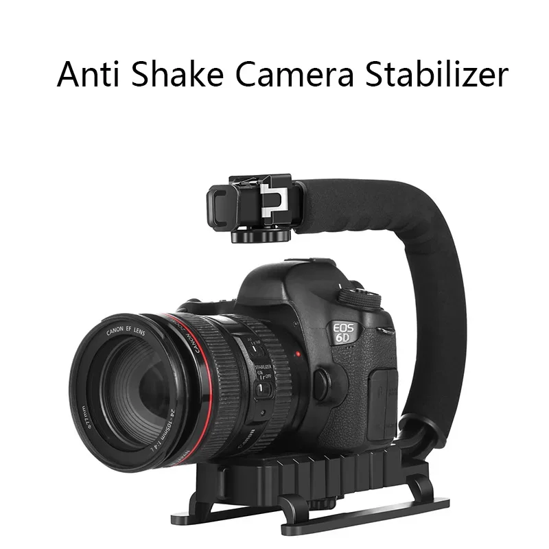 Universal Kamera Stabilisator U-förmigen DV Handheld C-rahmen Fotografie Gimbal Stabilisator für DSLR SLR DV Kameras Handy Image