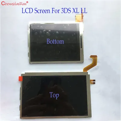 1PCS Für Original 3DSXL LCD Bildschirm 3DSXL LL Spielkonsole Oberen Und Unteren Bildschirme Image