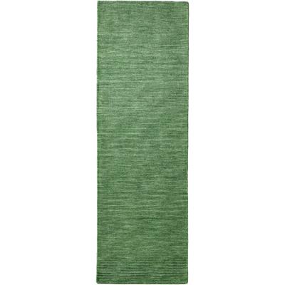 Teppich HEINE HOME Gr. 6, grün, B:190cm H:14mm L:290cm, Wolle, Teppiche Image