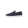 Loafer HENRY STEVENS "Elia PL1", Herren, Gr. 43, blau (navy), Leder, elegant, Schuhe