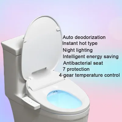 WC Japanischer Toilettensitz Abattant Japonais Smart Electric Bidet Japonais Toilet Vater Inteligente Electrico Tapa Retrete Japones