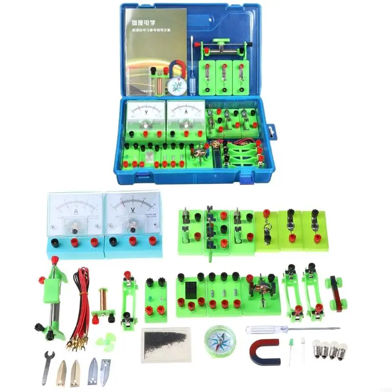 Physik-Wissenschaftslabor, Grundschaltungen, Lern-Starter-Kit, Strom- und Magnetismus-Experiment, Grundschule, Elektronik, Erkunden Image