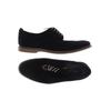 pier one Herren Halbschuh, Gr. 42, schwarz, Leder