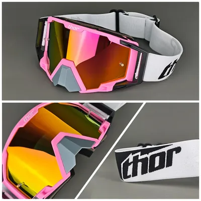 Tactical Goggles Moto Cross Skateboarding Skiing Dirt Bike Goggles Windproof Dust-proof Anti-Fog UV
