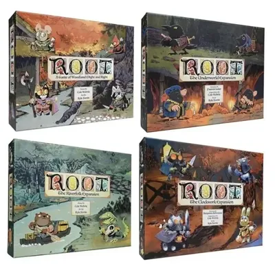 Root: The Riverfolk — Award-Winning Card-Driven Alliances & Asymmetric Strategy • Family-Strategic